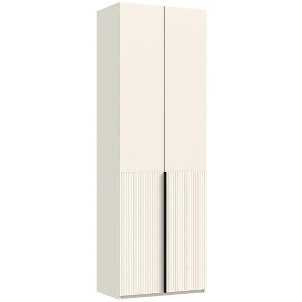 Изображение товара Шкаф распашной МИФ Мебель 2-х створчатый со штангой и полками внутри, Кашемир