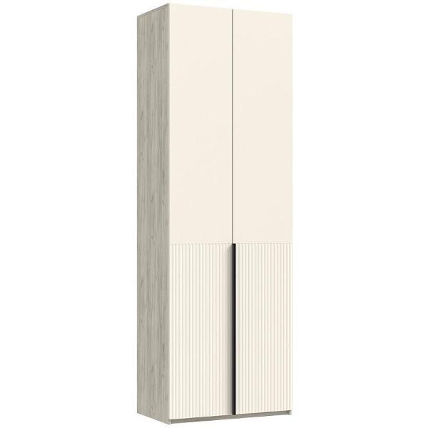 Изображение товара Шкаф распашной МИФ Мебель 2-х створчатый со штангой и полками внутри, Крафт серый/Кашемир Изображение товара Шкаф распашной МИФ Мебель 2-х створчатый со штангой и полками внутри, Крафт серый/Кашемир