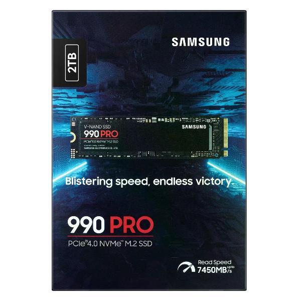 Изображение товара Внутренний диск SSD SAMSUNG PCIe 4.0 x4 2TB MZ-V9P2T0BW 990 Pro