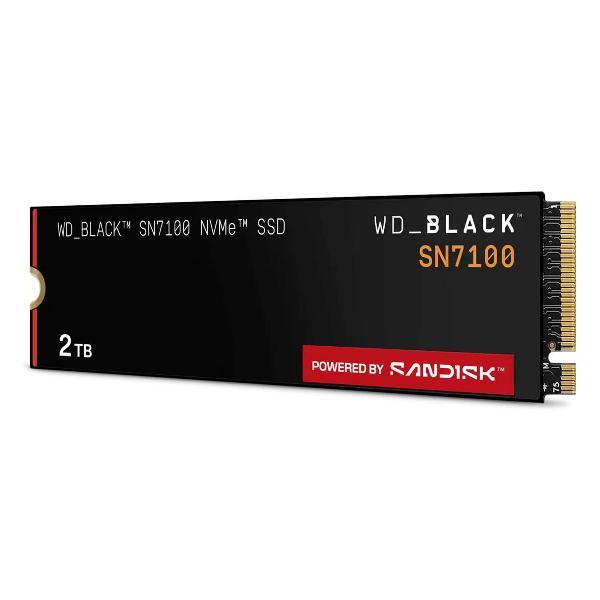 Изображение товара Внутренний диск SSD Western Digital (WD) SN7100 Black, 2 ТБ, M.2 2280 (WDS200T4X0E)