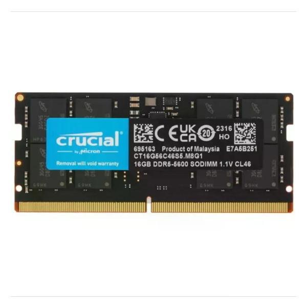 Купить Оперативная память Crucial DDR5 SODIMM 16GB 5600MHz по