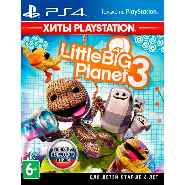 PS4 игра Sony(LittleBigPlanet 3. Хиты PlayStation)