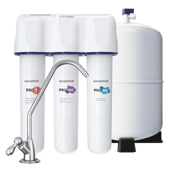 Изображение товара Обратноосмотическая система очистки воды Аквафор OSMO Pro-100-3-А-М