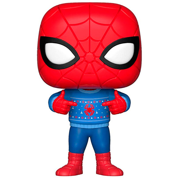 holiday spider man funko pop