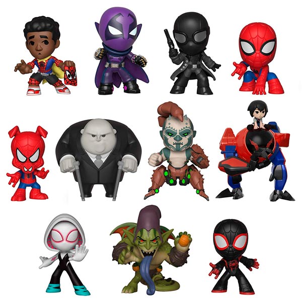 Spider man into the hot sale spider verse funko mystery minis