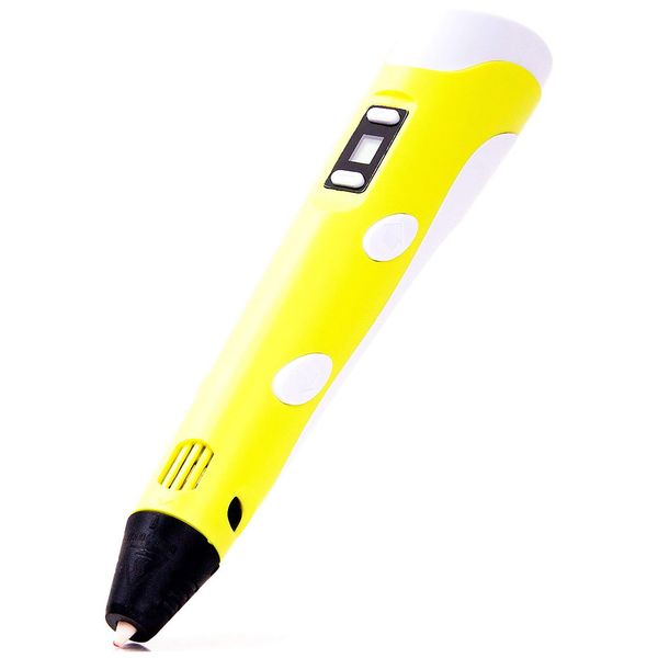 фото 3d-ручка unid spider pen plus, yellow (2200y)