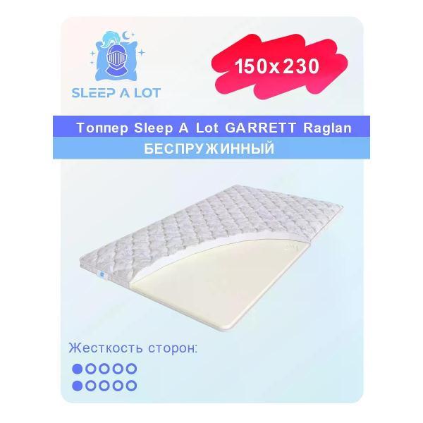 Изображение товара Матрас-топпер Sleep A Lot 150x230 см Raglan (высота 2 см, пена Memory Foam,