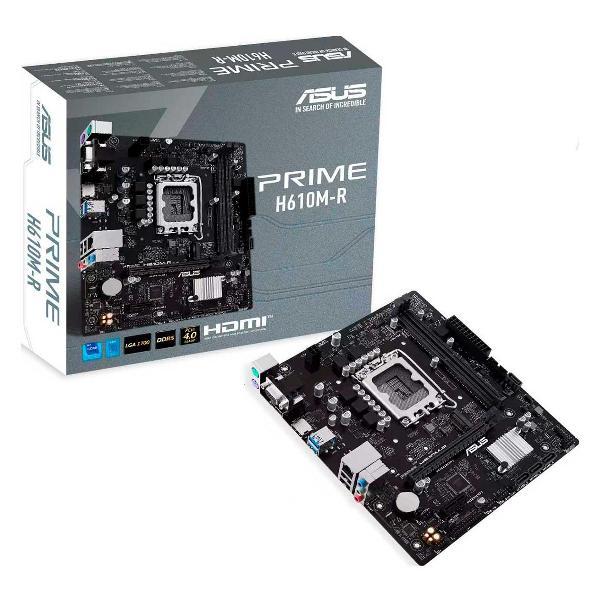Изображение товара Материнская плата Asus PRIME H610M-R-SI (LGA1700, mATX)