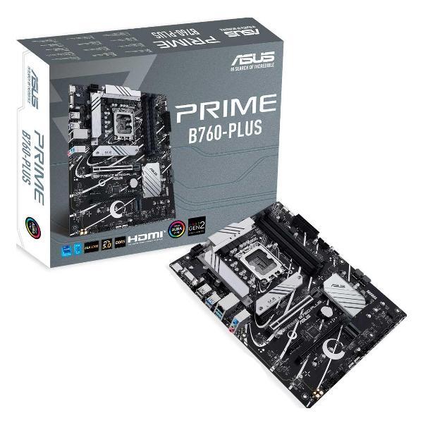 Изображение товара Материнская плата Asus PRIME B760-PLUS (LGA1700, ATX)