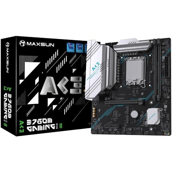 Изображение товара Материнская плата MAXSUN MS-B760M GAMING WIFI ACE (LGA1700, mATX)
