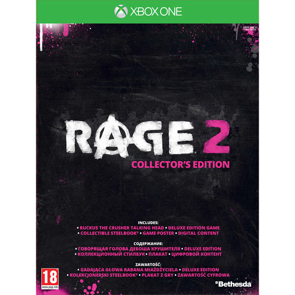 фото Xbox one игра bethesda rage 2. collectors edition