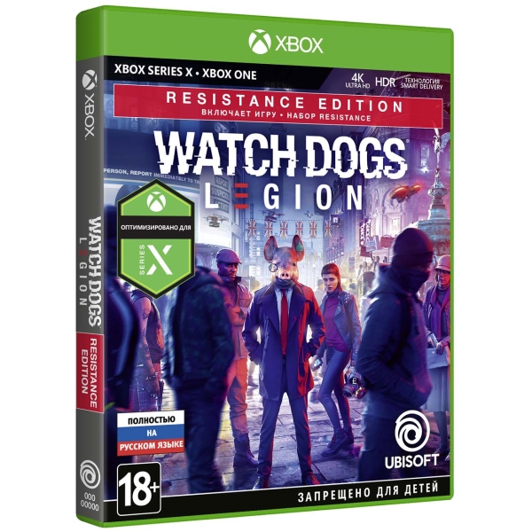 Xbox игра Ubisoft Watch_Dogs: Legion. Resistance Edition видеоигра для xbox one killer instinct definitive edition