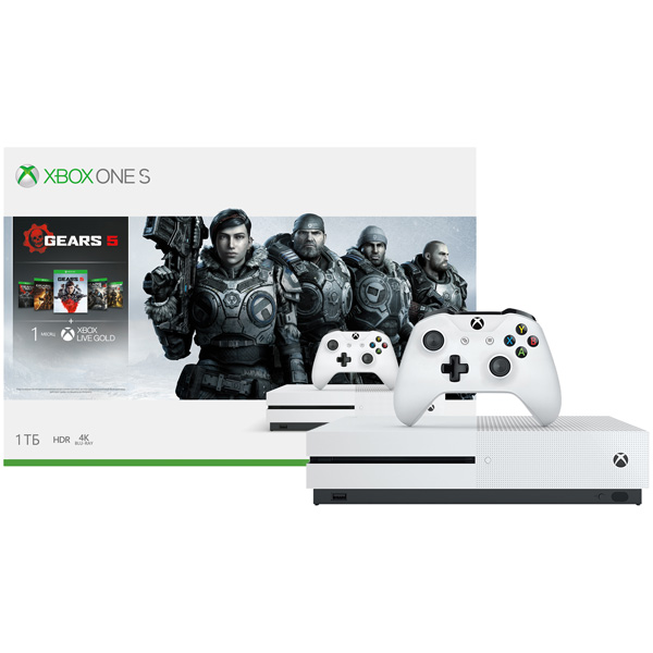Купить Игровая консоль Xbox One Microsoft S 1TB + Gears 5 в каталоге интернет магазина М.Видео по выгодной цене с доставкой, отзывы, фотографии - Казань