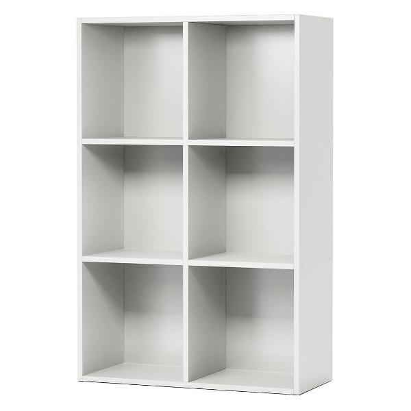 Изображение товара Стеллаж Шарм-Дизайн Шарм 70х30х108, открытый, с полками, Белый