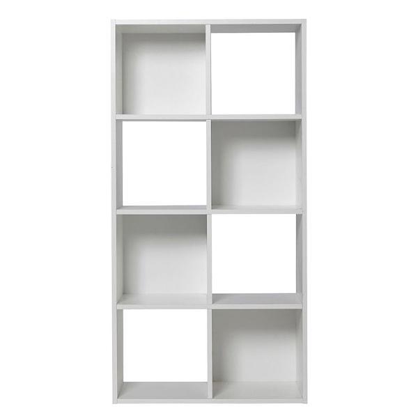 Изображение товара Стеллаж Шарм-Дизайн Бит-8, открытый, с полками, Белый
