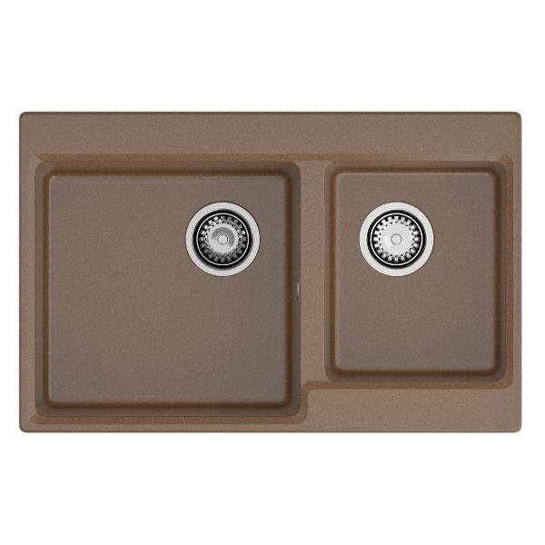 Изображение товара Раковина для кухни GranFest LEVEL 780K, терракот