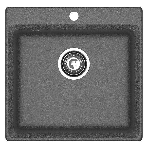 Изображение товара Раковина для кухни GranFest LEVEL 510, графит