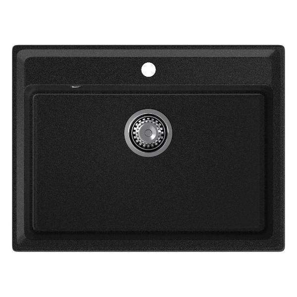 Изображение товара Раковина для кухни GranFest LEVEL 660, графит