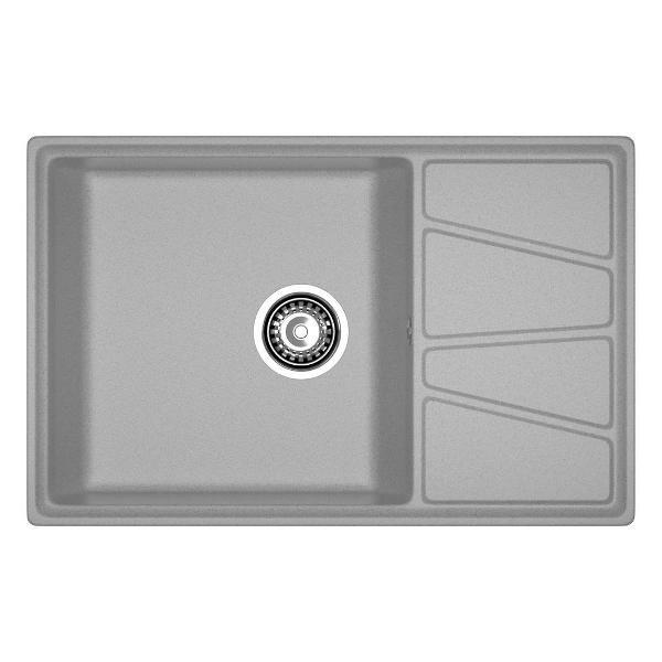 Изображение товара Раковина для кухни GranFest VERTEX 780L, серый