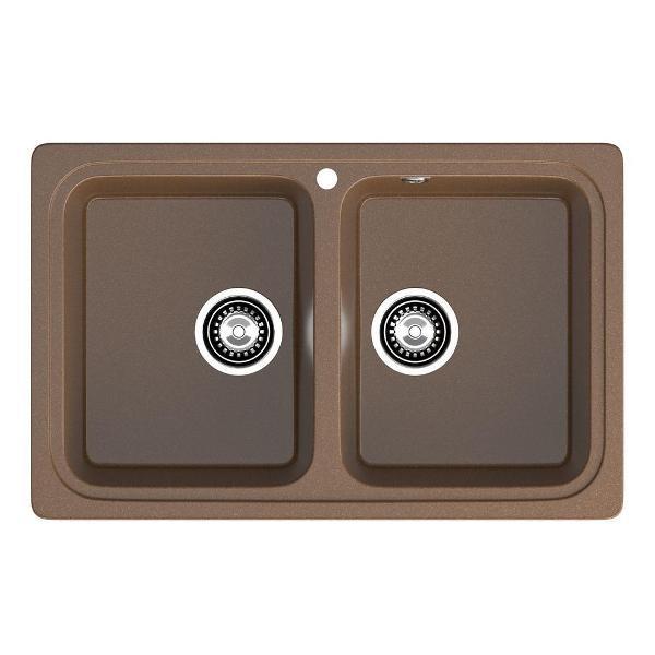 Изображение товара Раковина для кухни GranFest STANDART 780K, терракот