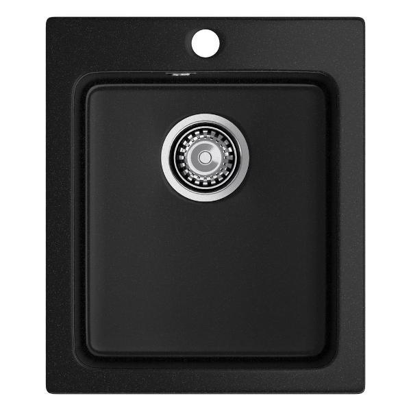 Изображение товара Раковина для кухни GranFest PRACTIK 505, черный Изображение товара Раковина для кухни GranFest PRACTIK 505, черный