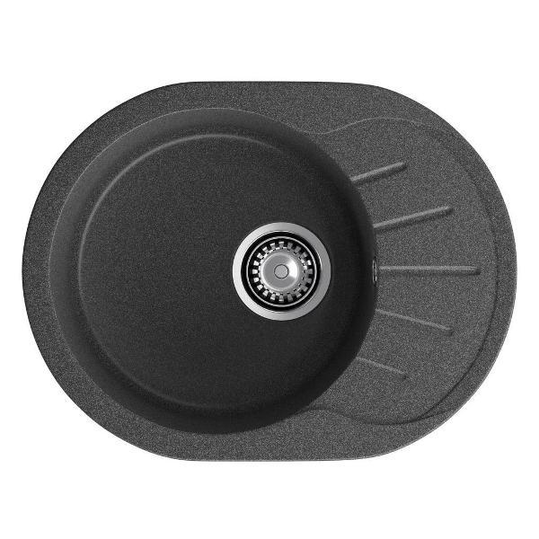 Изображение товара Раковина для кухни GranFest RONDO 580L, графит