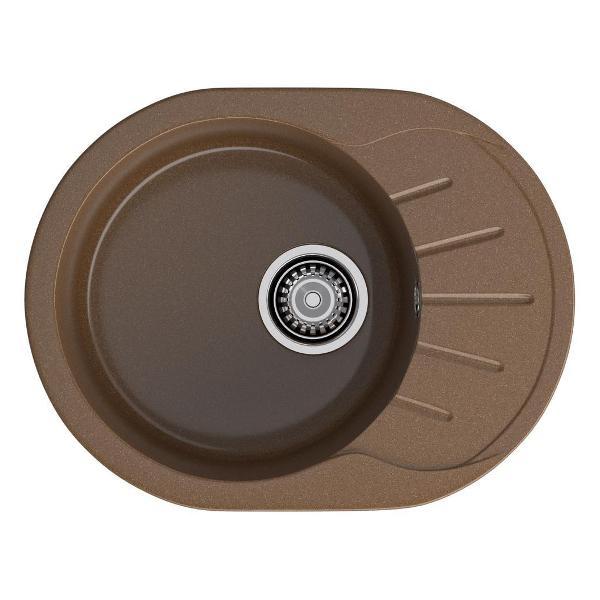 Изображение товара Раковина для кухни GranFest RONDO 580L, терракот