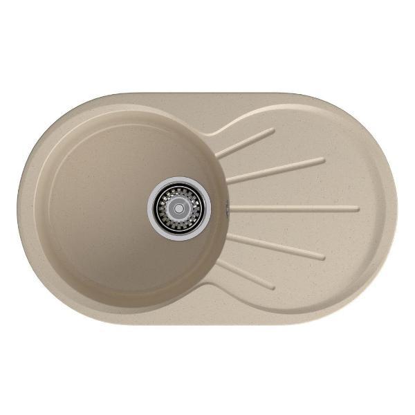 Изображение товара Раковина для кухни GranFest RONDO 750L, кашемир