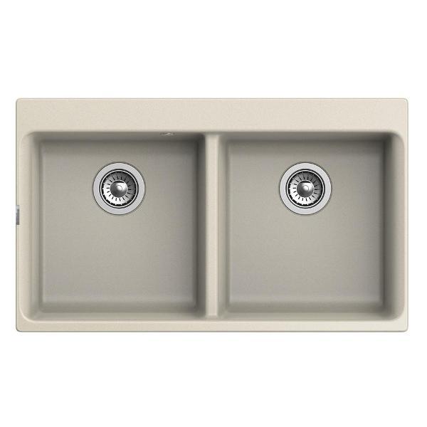 Изображение товара Раковина для кухни Rivelato X-90-2D beige scuro