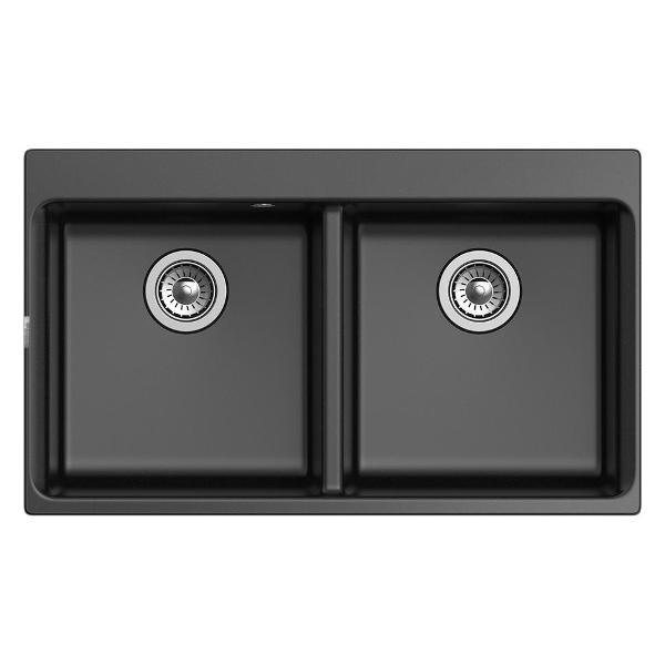 Изображение товара Раковина для кухни Rivelato X-90-2D nero