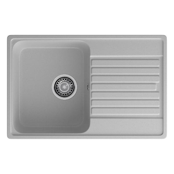 Изображение товара Раковина для кухни GranFest QUARZ 78, серый