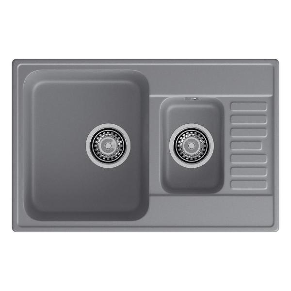 Изображение товара Раковина для кухни GranFest QUARZ 21К, темно-серый