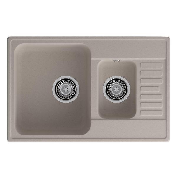 Изображение товара Раковина для кухни GranFest QUARZ 21К, песочный