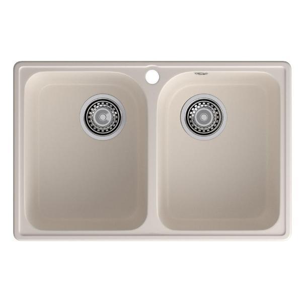 Изображение товара Раковина для кухни GranFest QUARZ 15, белый