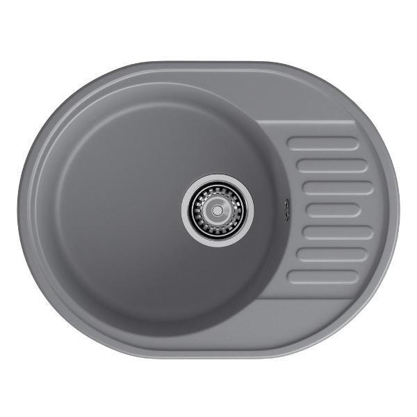 Изображение товара Раковина для кухни GranFest QUARZ 58, темно-серый