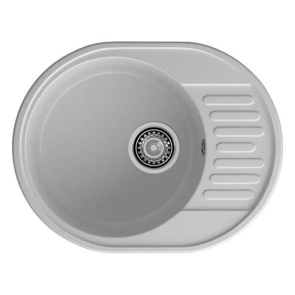 Изображение товара Раковина для кухни GranFest QUARZ 58, серый