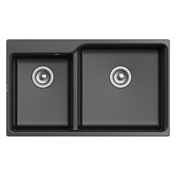 Изображение товара Раковина для кухни Rivelato X-90D antracite