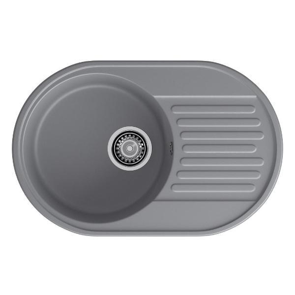 Изображение товара Раковина для кухни GranFest QUARZ 18, темно-серый