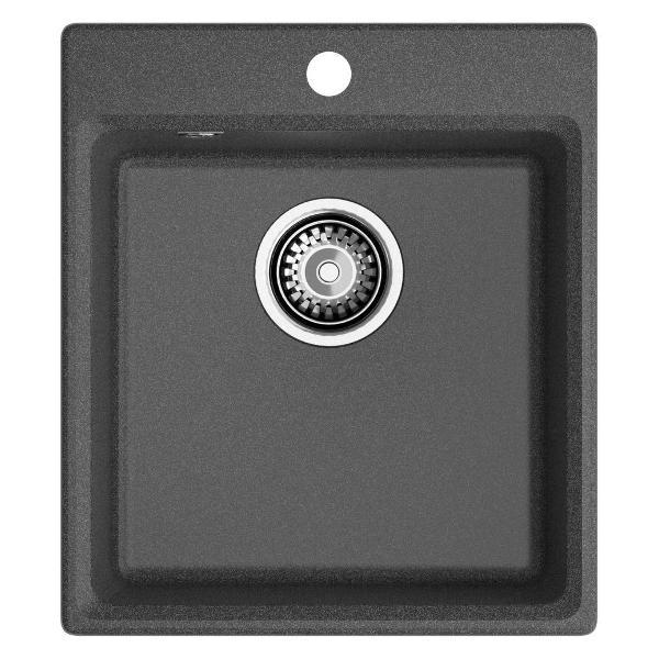 Изображение товара Раковина для кухни GranFest GF-LV-420, графит