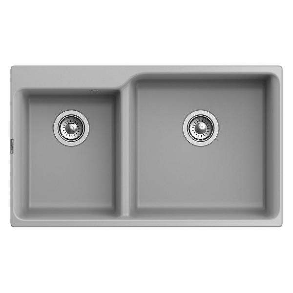 Изображение товара Раковина для кухни Rivelato X-90D grigio metallizzato