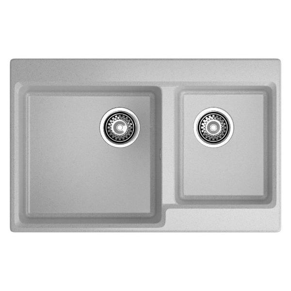 Изображение товара Раковина для кухни GranFest LEVEL 780K, серый