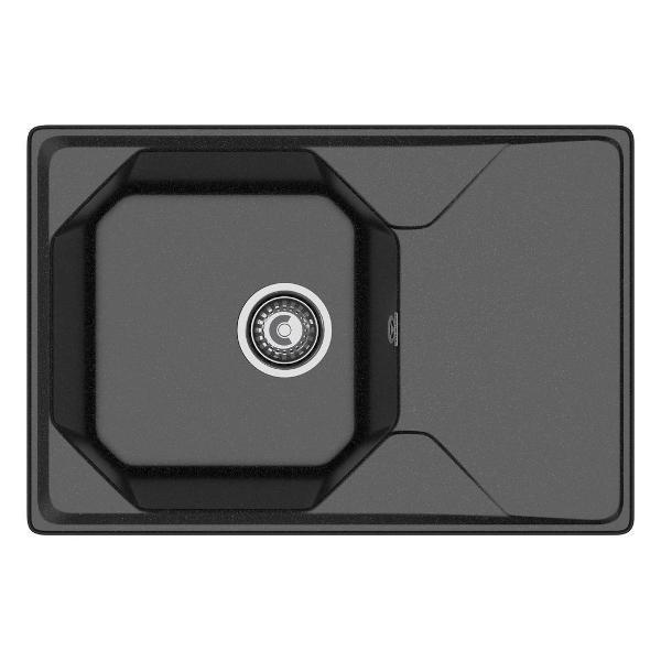 Изображение товара Раковина для кухни GranFest UNIQUE 740L, черный