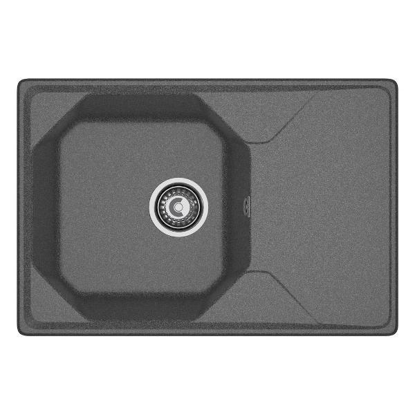Изображение товара Раковина для кухни GranFest UNIQUE 740L, графит