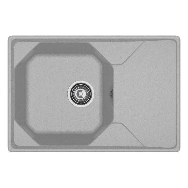 Изображение товара Раковина для кухни GranFest UNIQUE 740L, серый