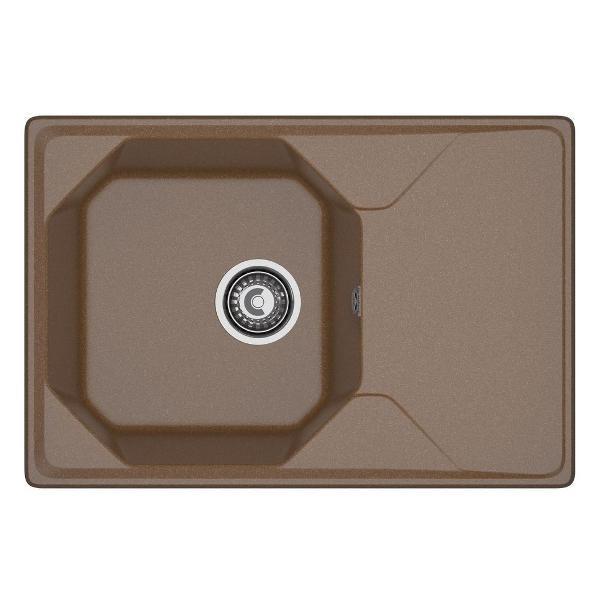 Изображение товара Раковина для кухни GranFest UNIQUE 740L, терракот