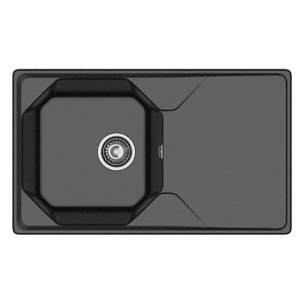Изображение товара Раковина для кухни GranFest UNIQUE 840L, черный