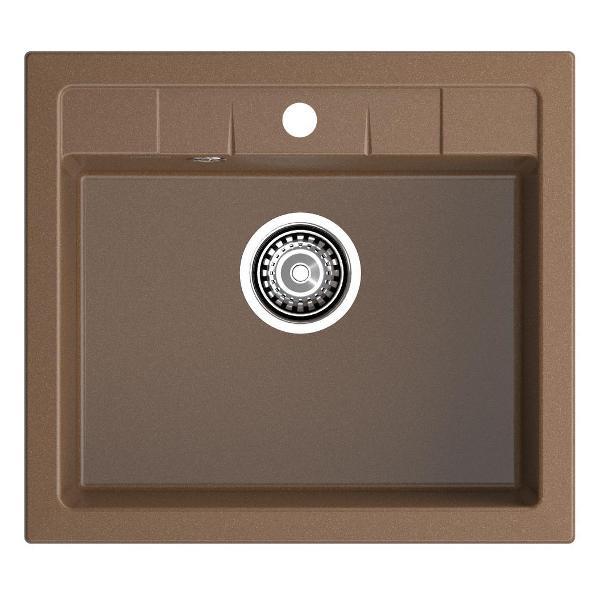 Изображение товара Раковина для кухни GranFest QUADRO 561, терракот