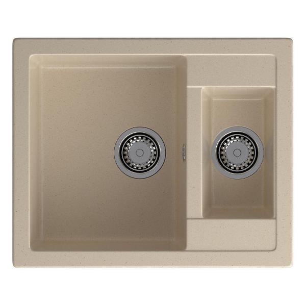 Изображение товара Раковина для кухни GranFest QUADRO 610K, кашемир