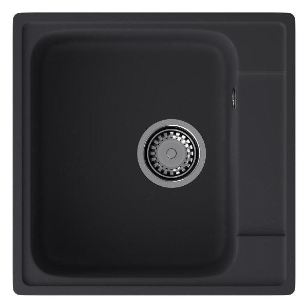 Изображение товара Раковина для кухни GranFest QUARZ 48, черный