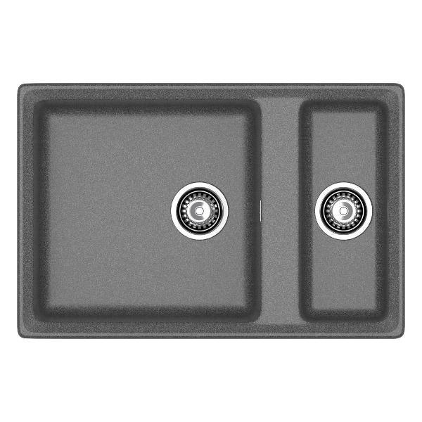 Изображение товара Раковина для кухни GranFest LEVEL 760K, графит
